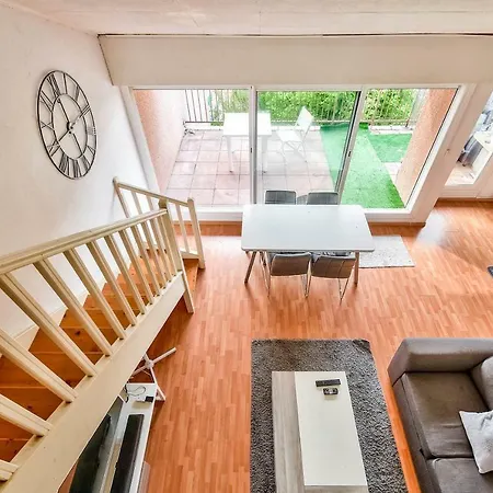 Bright Duplex With Terrace And Parking Rangueil * Toulouse